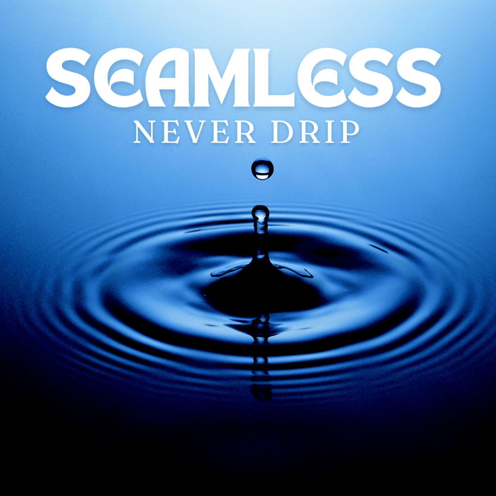 Seamless Never Drip Water Drop Graphic For The Brothers That Just Do Gutters Free Seamless Gutter System Offer In Jupiter Florida.
