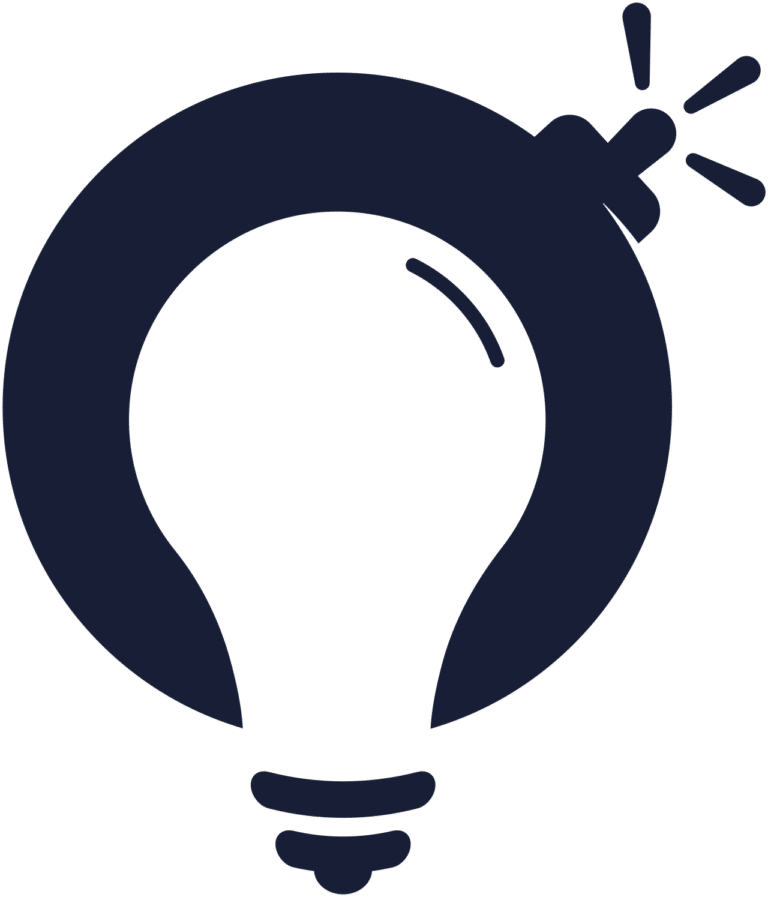 Boofkay Bomb-Shaped Lightbulb Logo