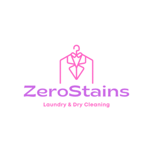 Zerostains Clothing Hanger Logo Representing Laundry And Dry-Cleaning Services
