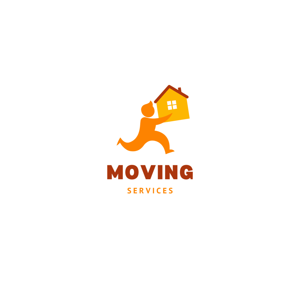 Moving Figure Carrying A House Representing The Jupiter Moving Company Category